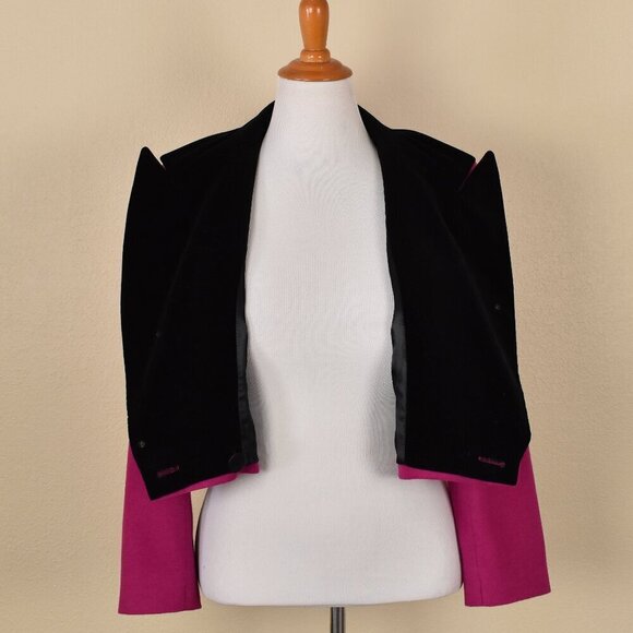 Vintage ESCADA by Margaretha Ley Crop Blazer Jacket - 42 - Picture 9 of 13